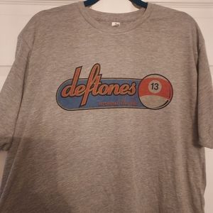 Deftones around the fur 13 ball mens shirt